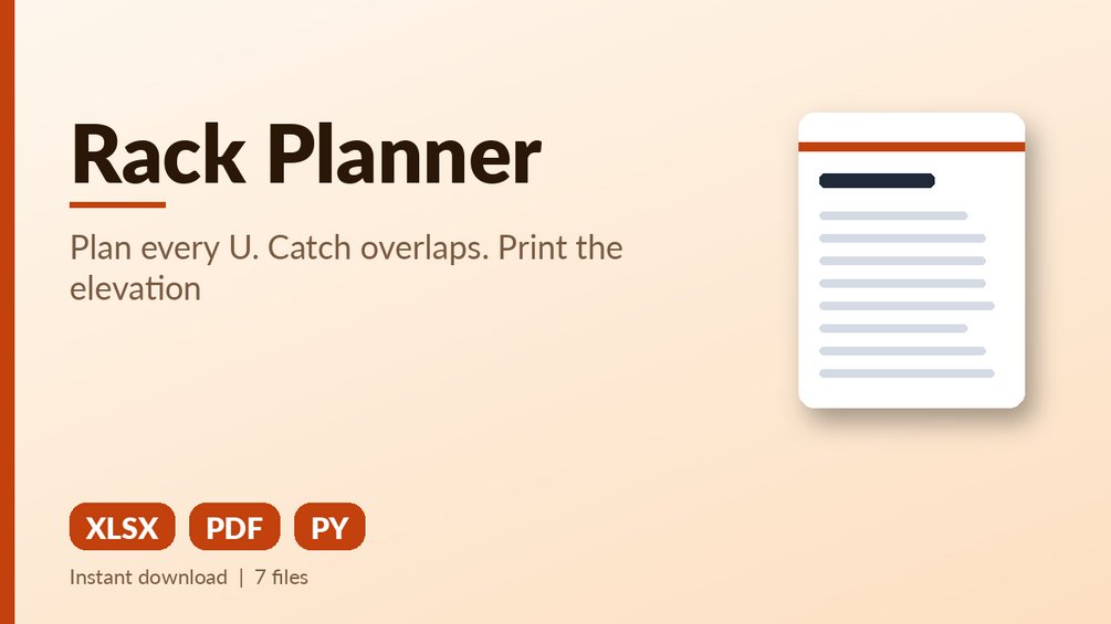 Home Lab Rack Planner: cover image 1
